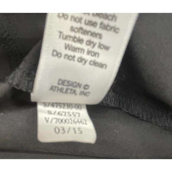 Athleta Pants Womens 10 Black Aliso Soft Jogger Travel Athleisure Workout Gym - Picture 8 of 12